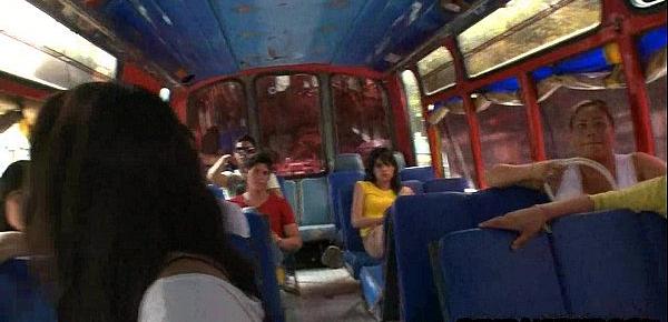  Young latina bitch gets fuck on a bus 15